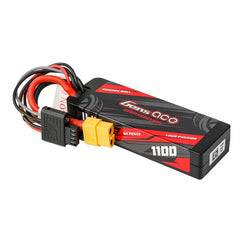 Gens Ace 1100mAh 3S 11.1v 60C Hardcase Lipo Battery with EC3 Plug