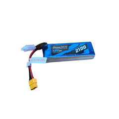 Gens Ace 2100mah 2S 6.6v 30C LiFe Battery with XT60 14Awg 19x35x106mm 170g
