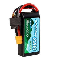 Gens Ace Adventure 2200mAh 4S 14.8v 60C Lipo Battery Pack 91.6c43x23.6mm 204g