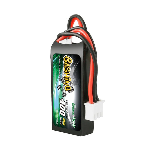 Gens Ace 2S 7.4 400mAh 35C Lipo Battery for SCX24 42x19x12mm 18g JST-PHR Plug