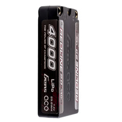 Gens ace Redline 2.0 4000mAh 2S 140C 7.4V HardCase 130# Shorty Lipo Battery with