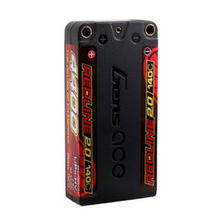 Gens Ace 4400mAh 2S 140C 7.6V HardCase HV Shorty Redline 2.0 Series Lipo Battery