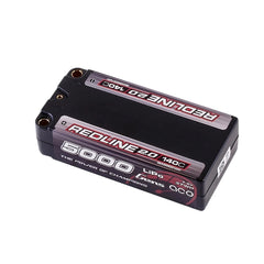 Gens Ace Redline 2.0 5000mAh 2S 140C 7.4V HardCase 63# Shorty Lipo Battery with