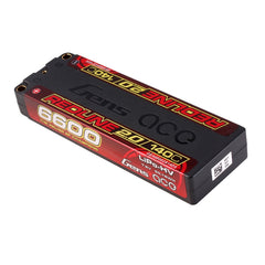 Gens Ace Redline 2.0 6600mAh 2S1P 7.6V 140C HardCase HV Lipo Battery Pack with