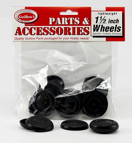 Guillows z1 1/2" PlasticWheel(8 1/2 whl