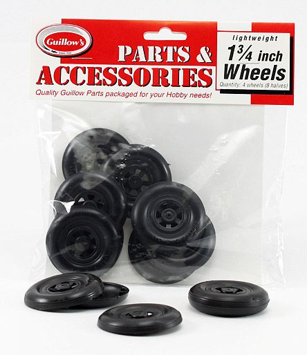 Guillows z1 3/4" PlasticWheel(8 1/2 whl