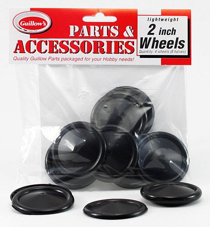 Guillows z2" PlasticWheel(8 1/2 whl