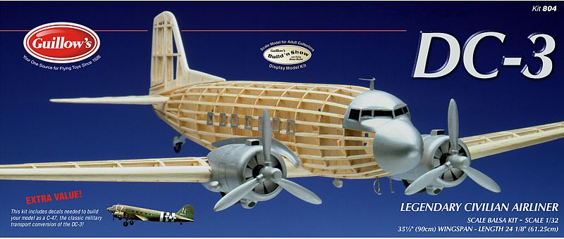 Guillows 1/32 Douglas DC-3/C47
