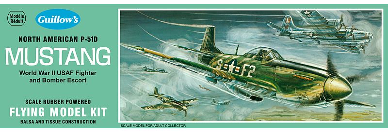 Guillows Easy Build: P51D Mustang