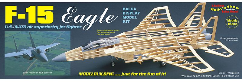 Guillows 1/40 F-15 Eagle