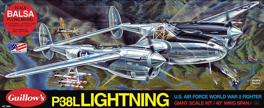 Guillows 1/16 P-38L Lightning
