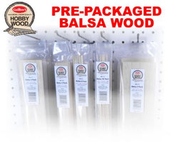 Guillows Starter Balsa WoodAsst #1 67pc