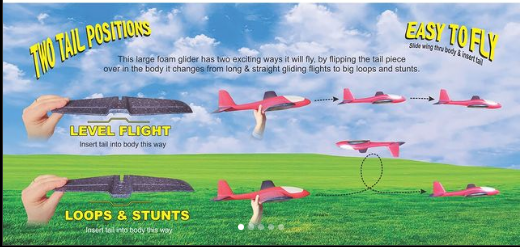 Guillows Patriot Foam Glider