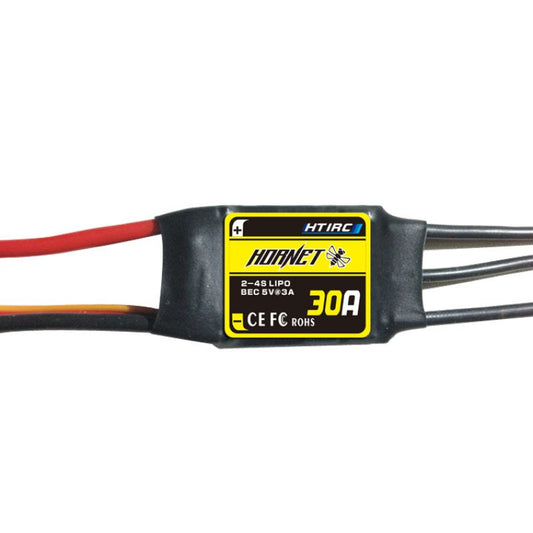 HTIRC #H-30A. Hornet 30A. Aircraft Heli ESC. Burst 30A/40A 2-4LiPo 5-12NC BEC 5V