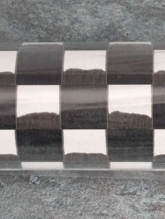 UltraCote, 1/2' Squares White/Blk Covering by Hangar 9 Scratch N Dent. Fair