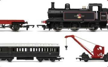 Hornby Train set:Tri-angRS30 Crash