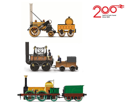 Hornby 200th Ann Loco Rocket Lion Pk