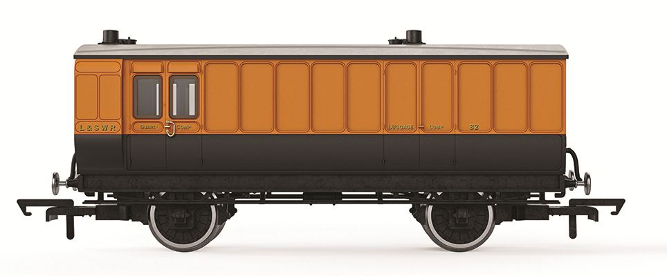 Hornby LSWR 4WC Passenger Brake