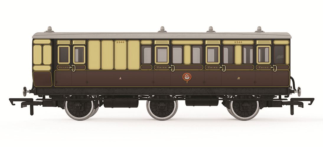 Hornby GWR 6WC 3rd CL. 2548