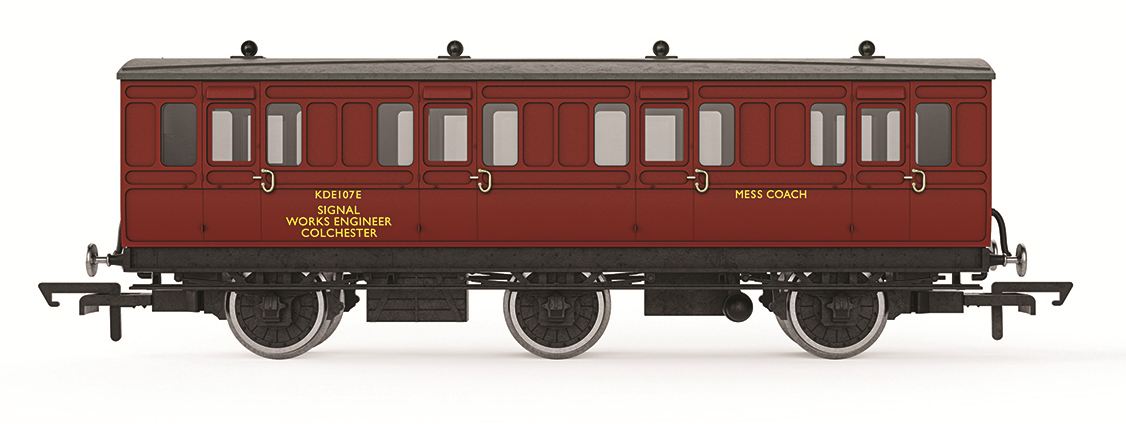 Hornby BR Dprtmntl 6W Crew Coach