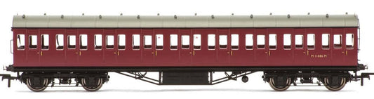 Hornby BR Non-cor. 57' Crimson 3rd