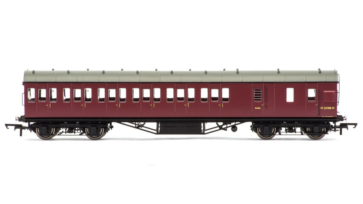 Hornby BR Non-cor.57'Crimson 3rdCl