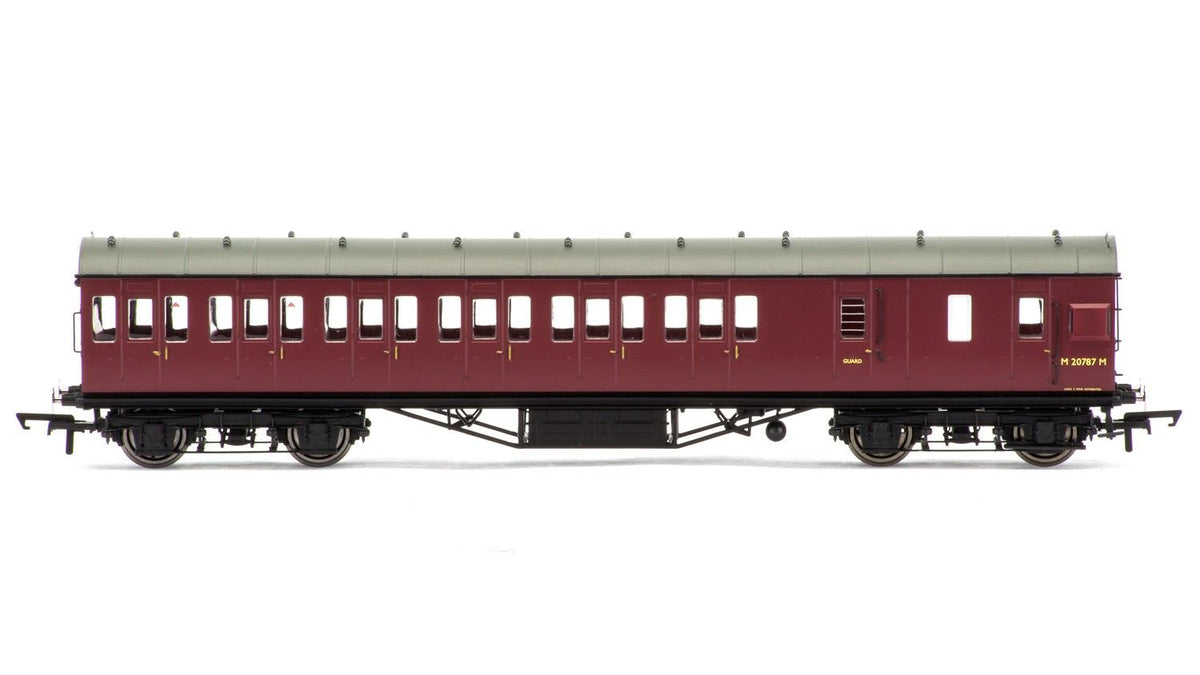 Hornby BR Non-cor.57'Crimson 3rdCl