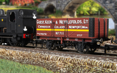 Hornby Gst Kn & Nttlflds 7 Plank Wgn