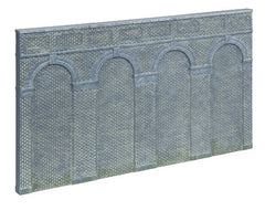 Hornby High Lev.Arch Retain.Wall-Bl
