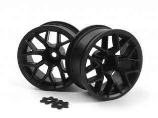 HPI 1/10 W: RTR 6mmOS Black(2)