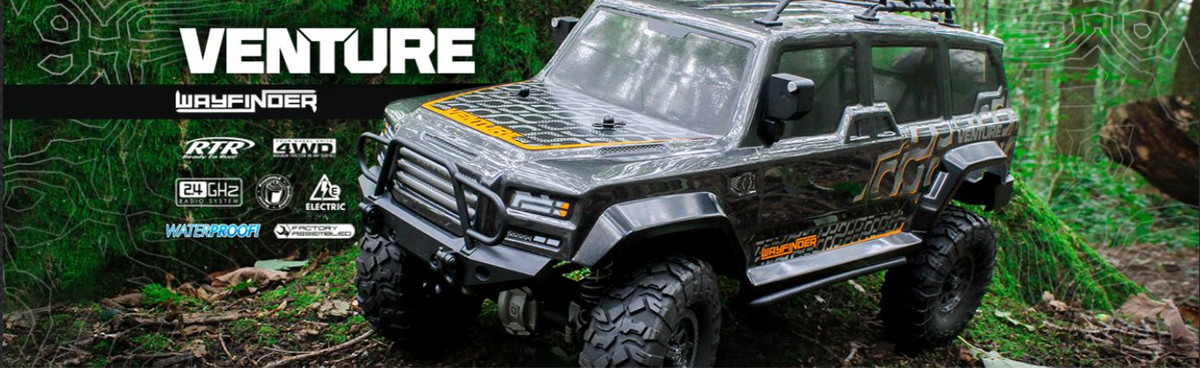 HPI 1/10 RS Wayfinder Gunmtl w/b&c