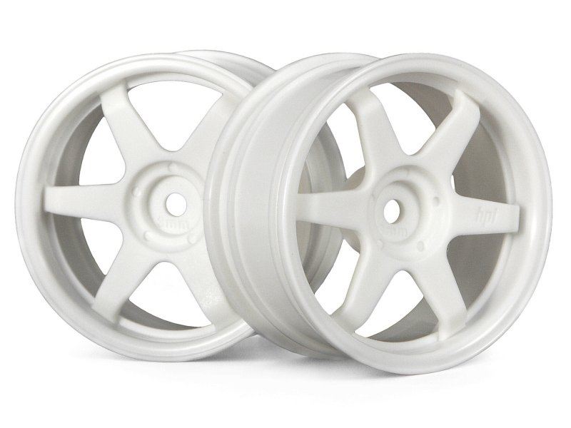 HPI xx1/10 W: TE37 26mm White 3off