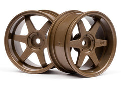 HPI 1/10 W: TE37 26mm Bronze 6OS