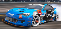 HPI 1/10 RS4 Drift Subaru w/b&c