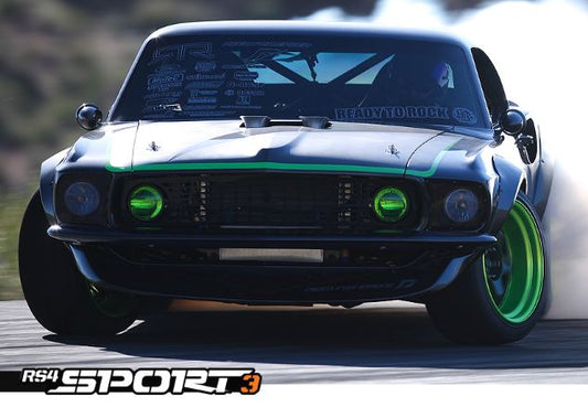 HPI 1/10 RS4 '69 Mustang w/b&c