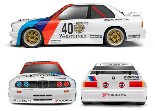 HPI 1/10 RS4 S3 BMW M3 w/b&c