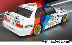 HPI 1/10 RS4 S3 BMW M3 w/b&c