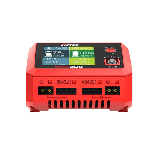 RDX2 200 Battery Charger - Two Port 1x100w or 2x50W AC, 2x100w DC 200w Total,