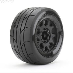 1/8 MT 3.8 EX-SUPER SONIC/Claw Rim/Black/Medium Soft/Glued/Blted by Jetko