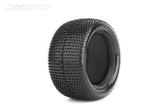 1/10 Buggy Rear 2WD and 4WD -DESIRER Ultra Soft With Open Cell Foam 6222BK 41mm