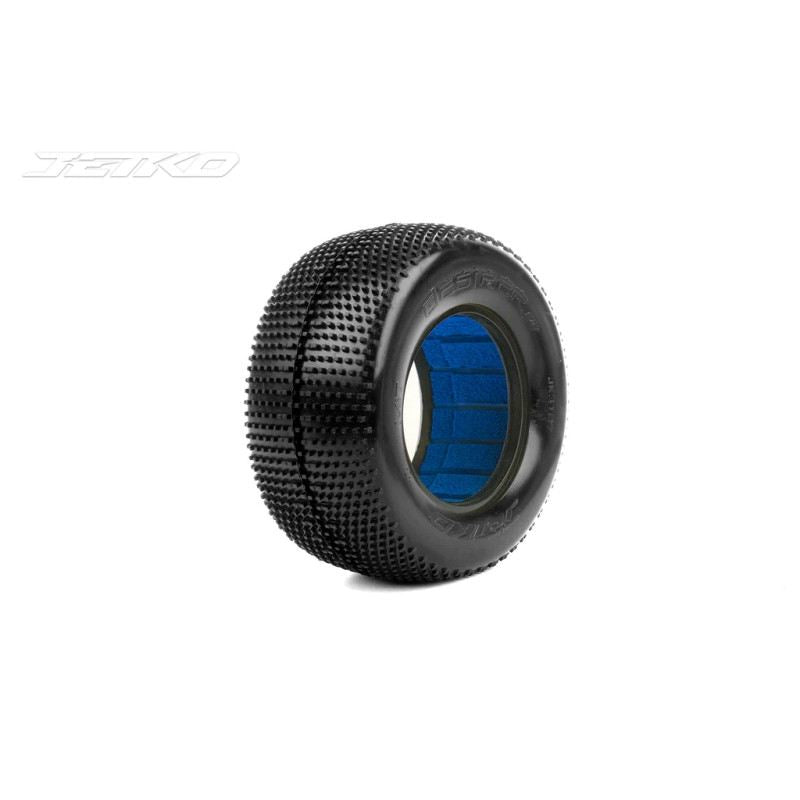 1/10 2.2/3.0 SC-DESIRER Tyre Super Soft With 1/8 Buggy Insert Tires (2) by Jetko