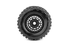 1/5 XMT EX-SLAYER/Claw Rim/Black/Medium Soft/Glued/Blted MTD Tires (2)