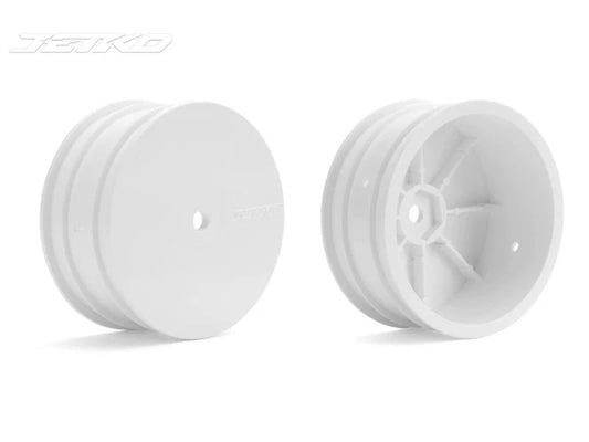 1/10 Buggy 4WD Front (White) 2PCS by Jetko
