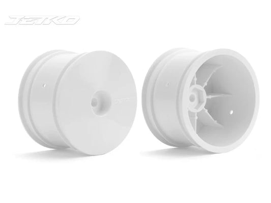 1/10 Buggy 2&4WD Rear (White) 2PCS by Jetko