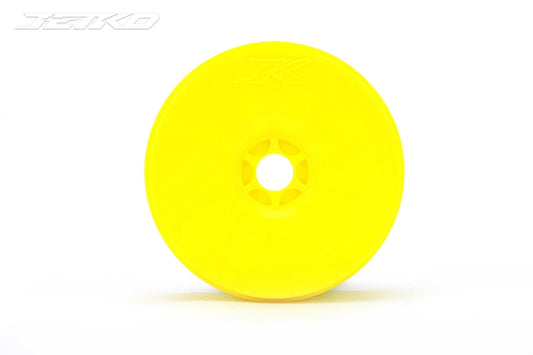 1/8 Buggy LW competition wheel (yellow) 4PCS by Jetko