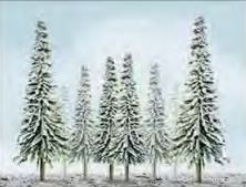 JTT 100-150mm Econo-Snow Pine(24