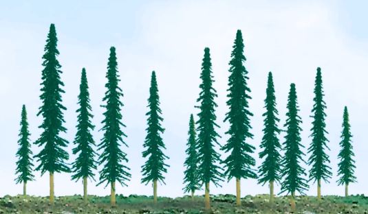 JTT 50-100mm Econo-Conifer (36)