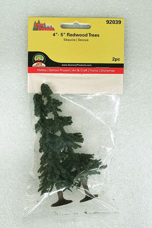 JTT 100-125mm Redwood Trees (2)