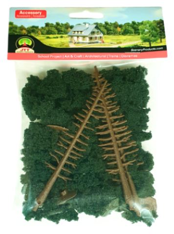 JTT 100-125mm Conifer Trees (2)
