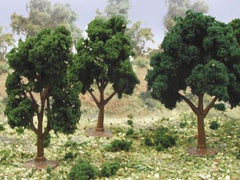 JTT 38-50mm Green Deciduous (10)